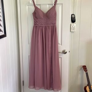 {SOLD} Dusty Rose Dress